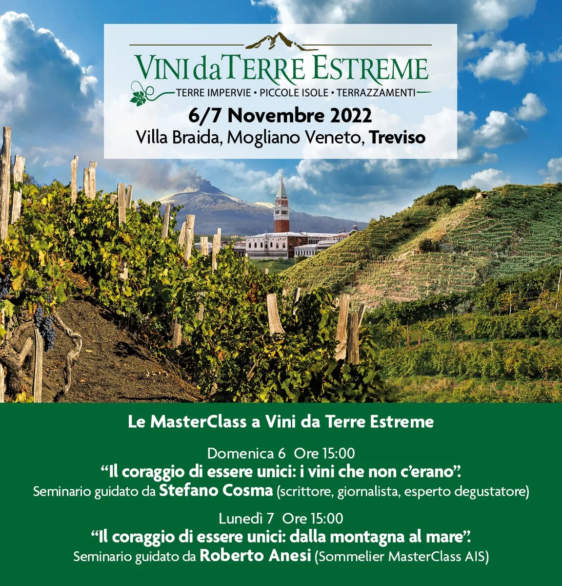 Vini da Terre Estreme – Villa Braida – Mogliano Veneto (TV) Novembre 2022