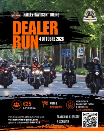 Dealer Run – Terza Edizione: Moto, Passione e Libertà a Torino